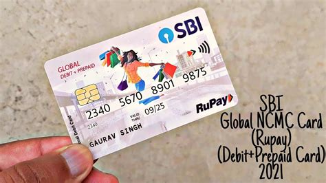 sbi prepaid credit card